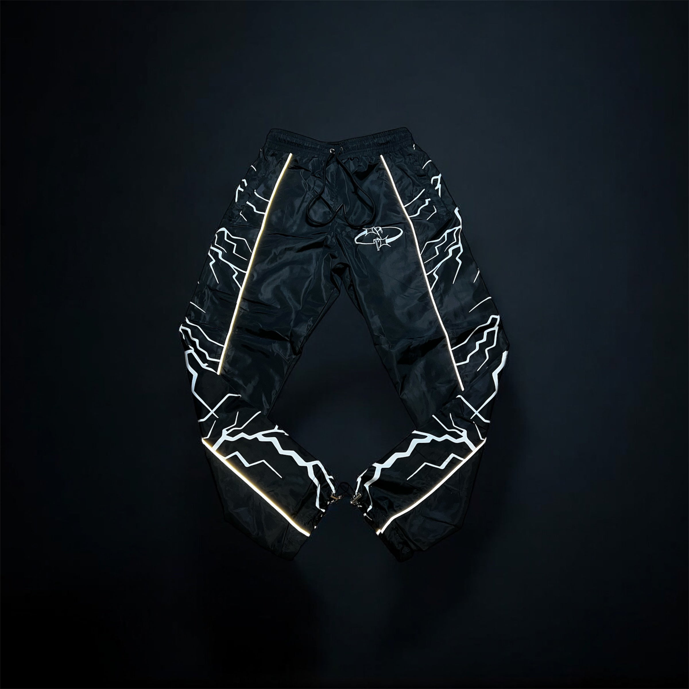 Black and White Reflective Trouser